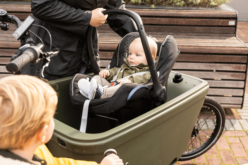 Steco Mini mee maxi cosi adaptér pro nákladní kolo Matte Black
