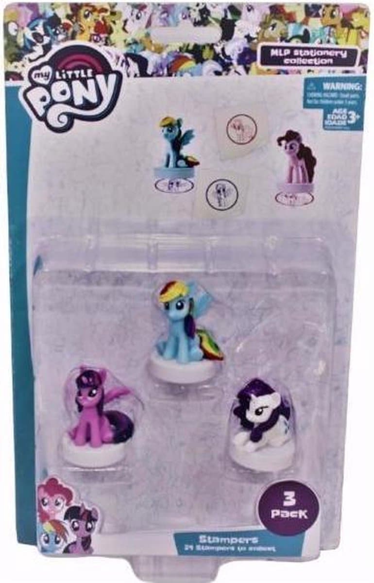 Goliath Stamps Little Pony, 3 Packed on Blister