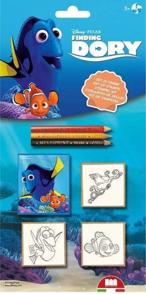 Brand Unit Finding Dory Holzstempelset mit Buntstiften