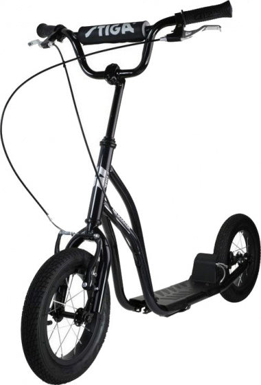 Stiga Sports Air Scooter 12 inch Autoped Step Black