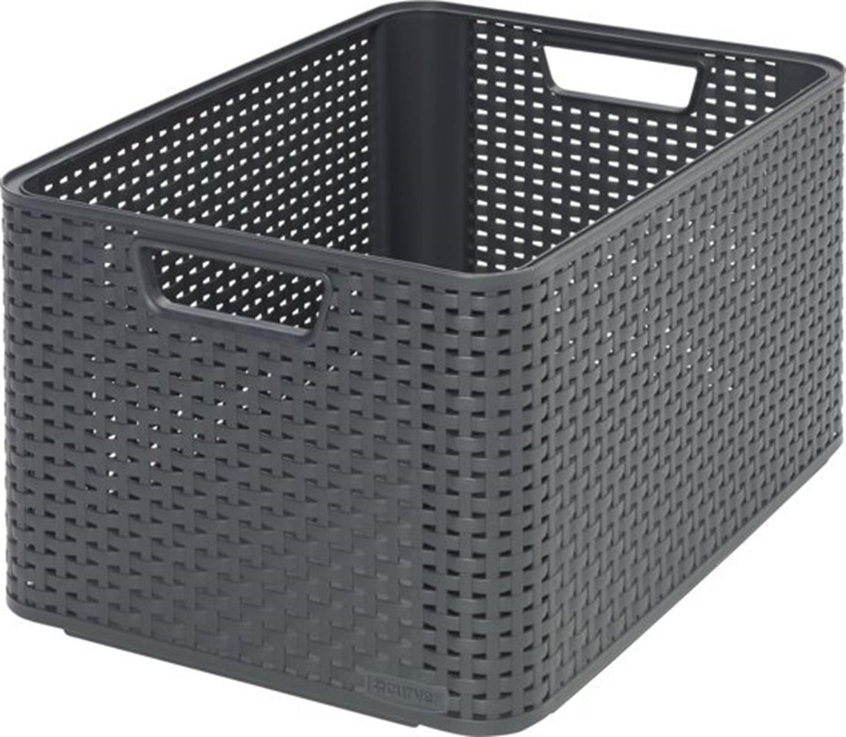 Curver style storage basket size l 30 l anthracite