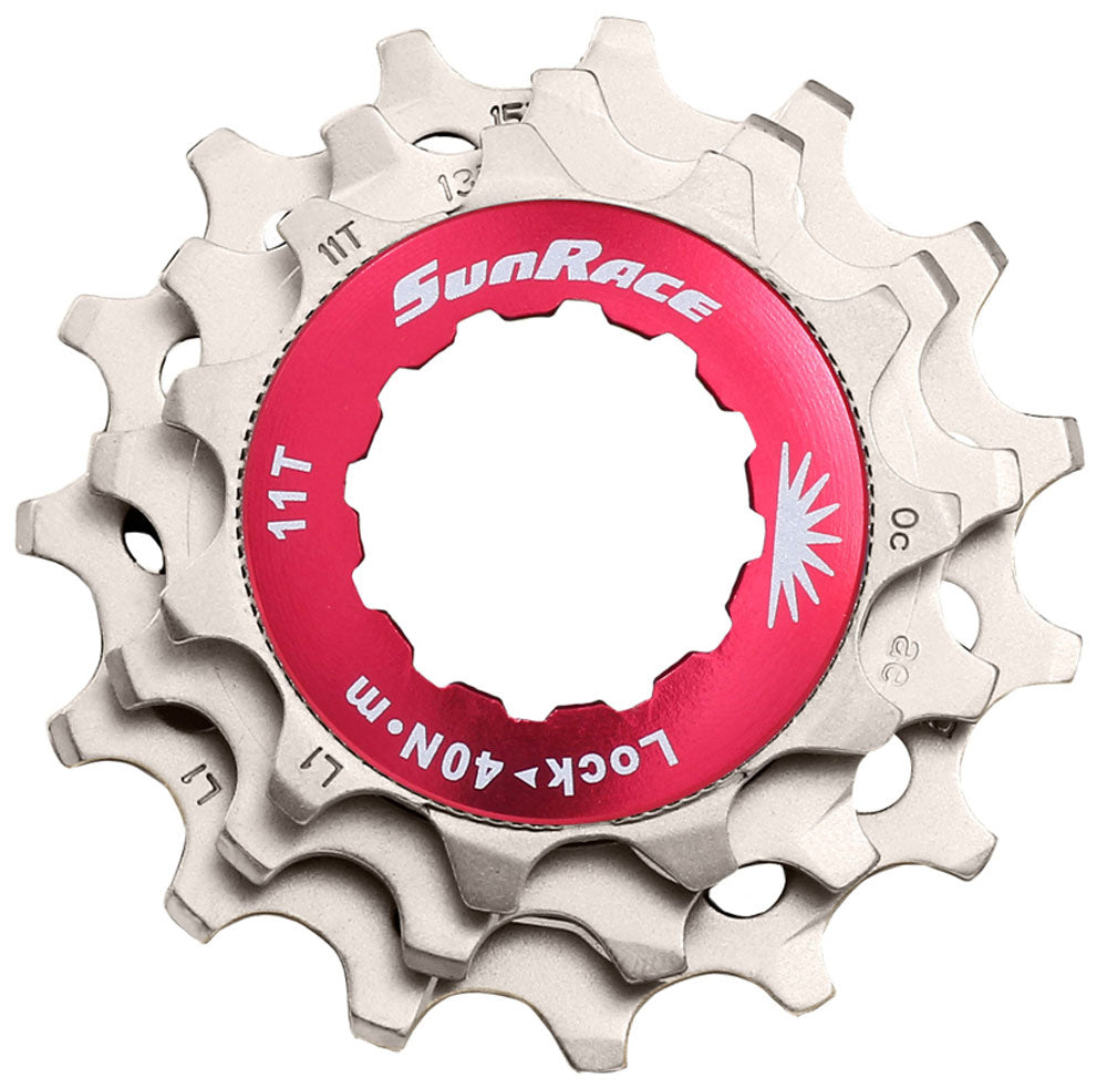 Shimano Sunrace Supply com grinaldas 12V 11 13 15t Silver