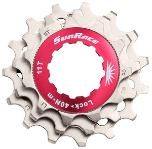 Shimano Sunrace Supply com grinaldas 12V 11 13 15t Silver