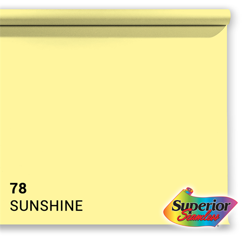 Superior Hannergrondpabeier 78 Sunshine 1.35 x 11m
