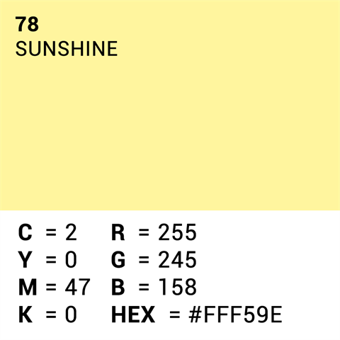 Superior background paper 78 Sunshine 1.35 x 11m