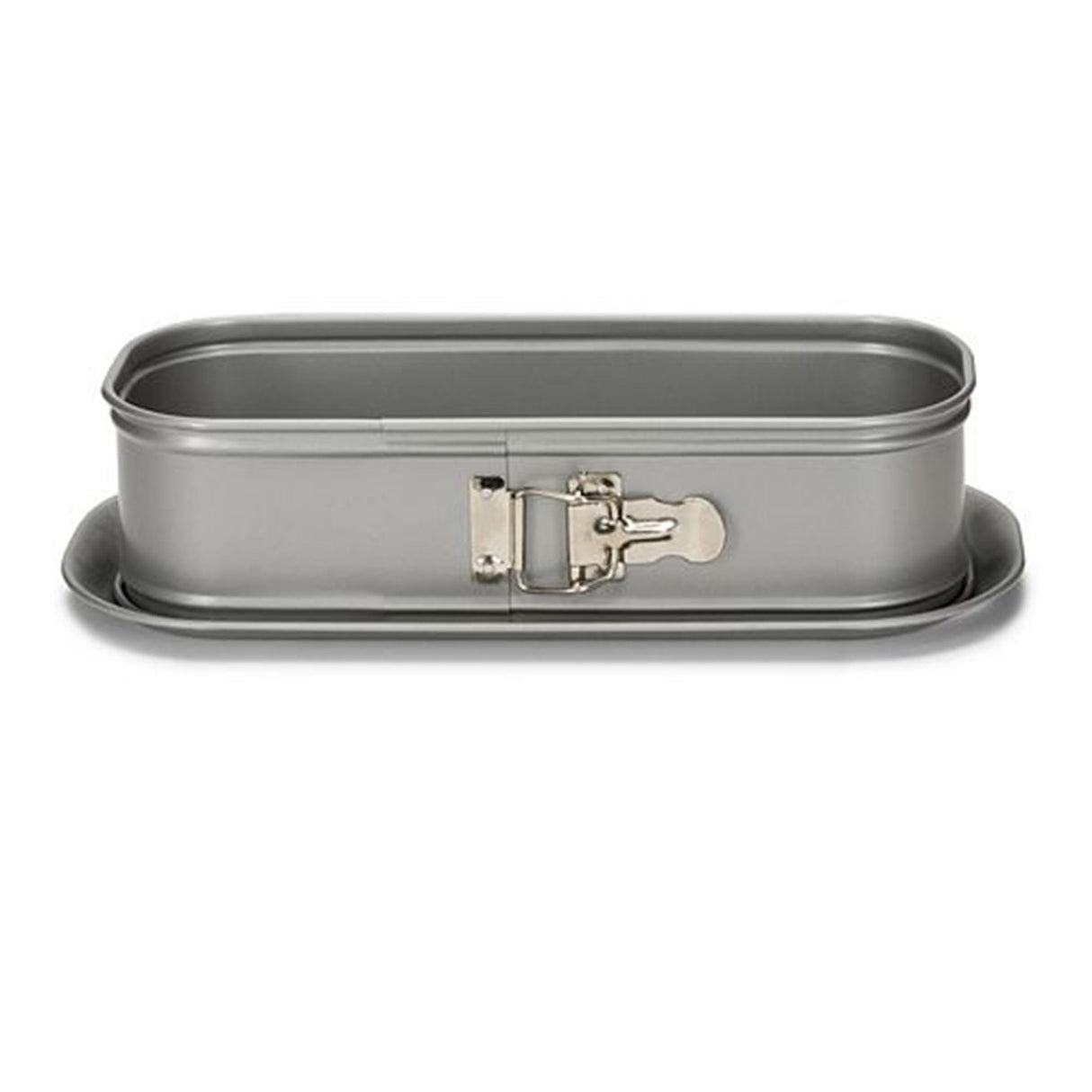 Stampo a cerniera per torta Patisse con coperchio argento 30 cm