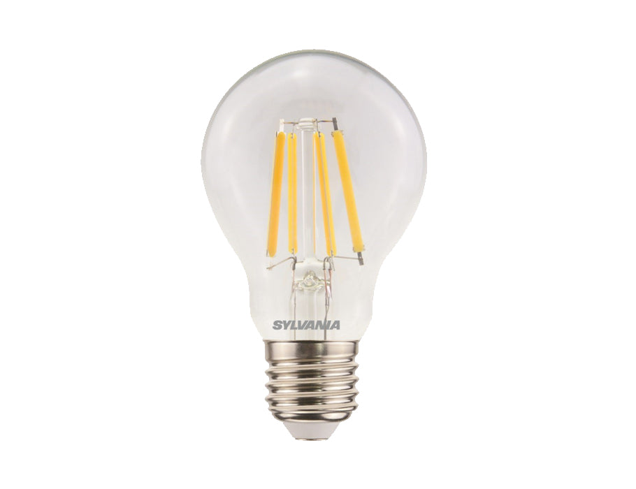 LED лампа Sylvania - E27 - 806 lm - димируема - сфера - прозрачна