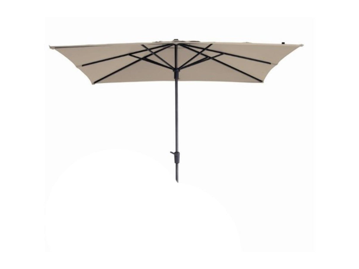 Madison parasol syros 280x280cm opdraai ecru