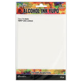 Tinta Ranger ranger • tinta álcool papel yupo branco 12x17cm