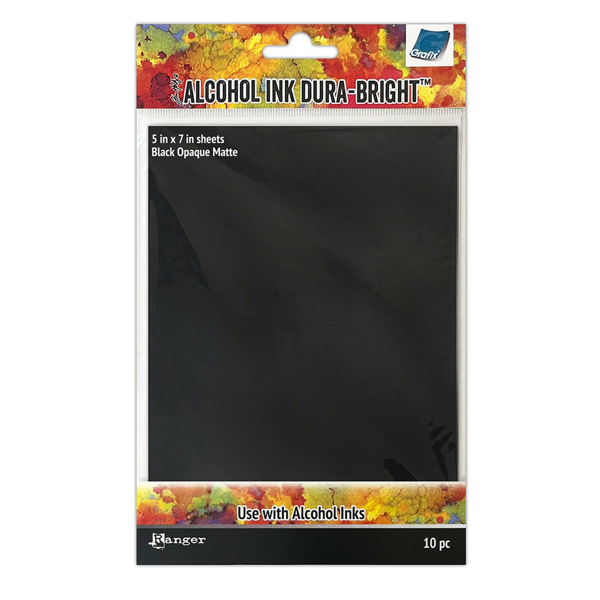 Tinta Ranger ranger • superfícies de tinta com álcool tim holtz dura-brilhante preto opaco fosco