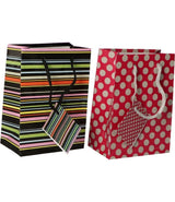 Jvdl luxury gift bag small striped dot assorted