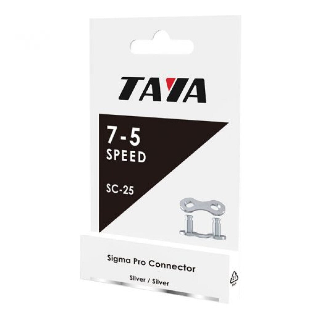 Taya Chain Schalter Sigma Pro 1 2x3 32 Sëlwer pro 2 Stécker