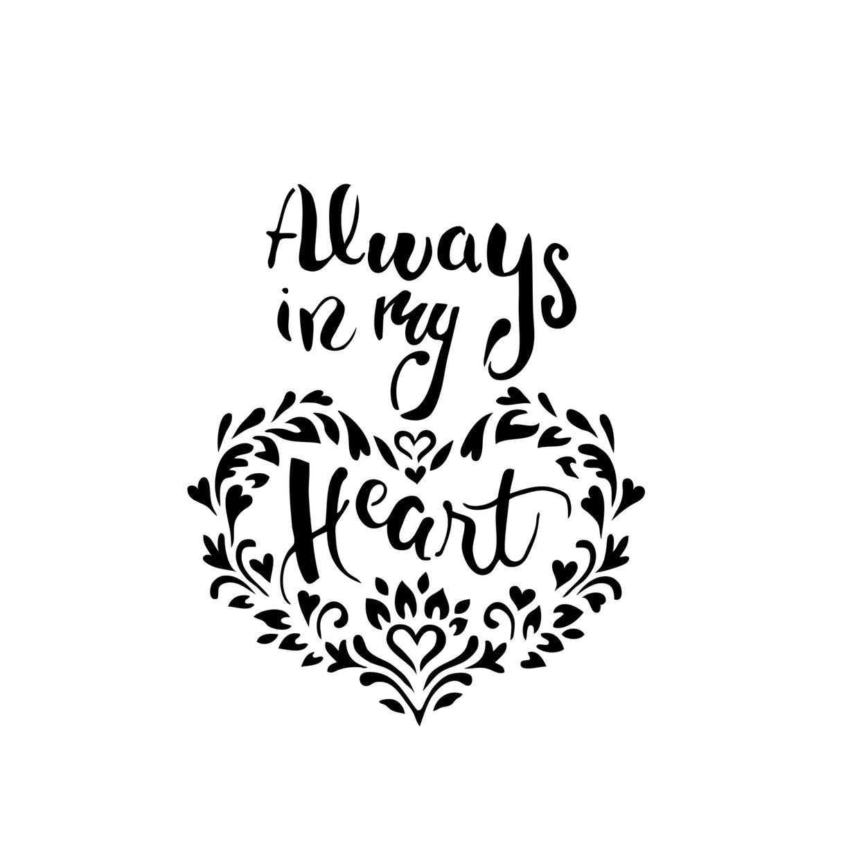 The crafter's workshop • шаблон 15x15cm in my heart