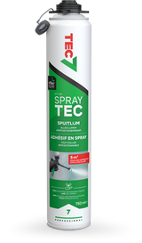 Tec7 ms polymeer spuitlijm voor dunne verlijmingen - aerosol | 750ml- 530001000