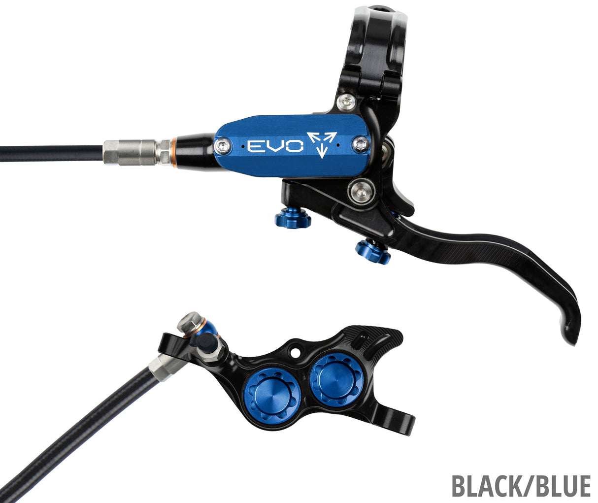 Hope tech 4 evo tr4 disc brake - lever left | black smoke