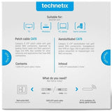 Enzo technetix patchkabel utp cat6 2m wit - 2077000