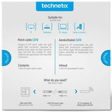 Enzo technetix patchkabel utp cat6 5m wit - 2077010