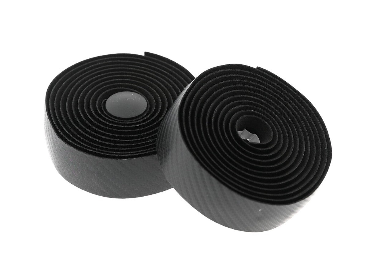 Tecora e handlebar tape magnifique carbon look, ø2.5x30mm, 2m, black
