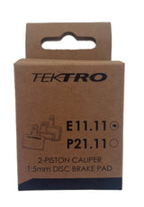 Tektro schijfremblokken e1111 2-piston 5mm low noise resin