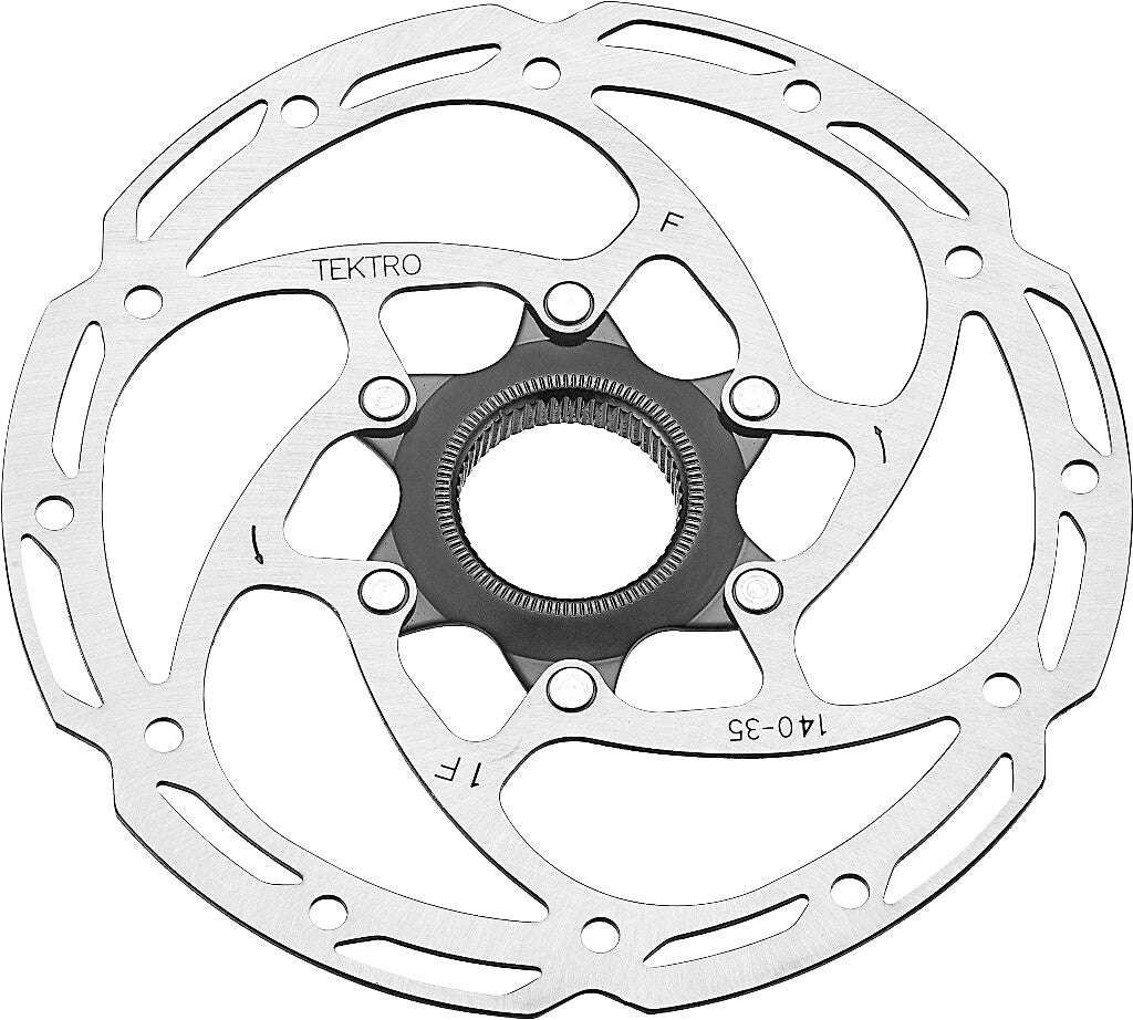 KT TERO TR140-35 BRAKE DRAV ROTOR Ø140MM Centerlock Silver