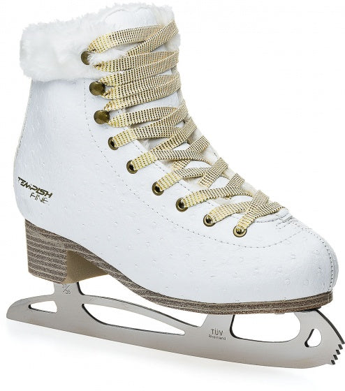 Tempish Figur Skating Fine Ladies White Size 38