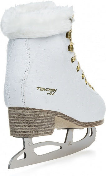 Tempish Figur Skating Fine Ladies White Size 38