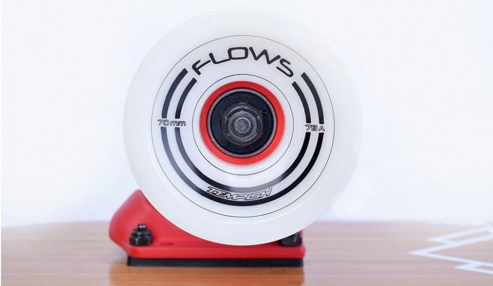 Tempish longboard flow 109 x 23 cm Blank white