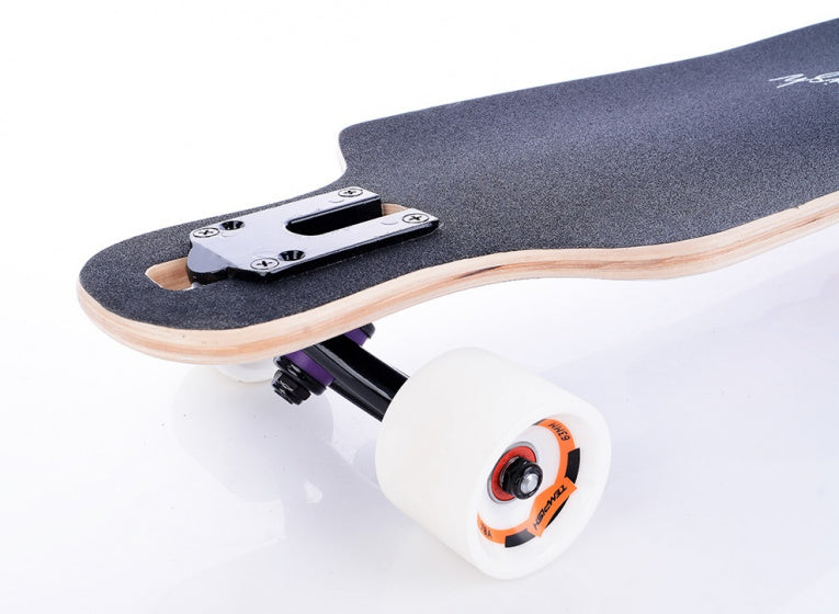 Tempish Longboard Fox 82.5x21,5 cm Bois blanc noir