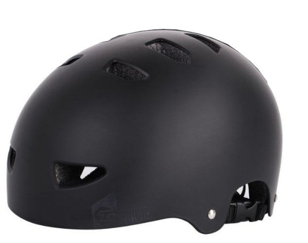 Tempish Wuth Skate Helmet 53-55 cm ABS EPS Sort størrelse XL