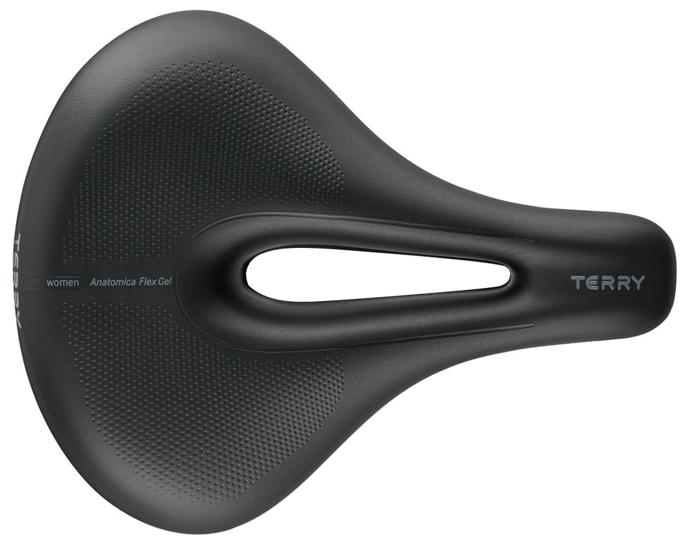 Terry sedlo Anatomica flex gel dame črne