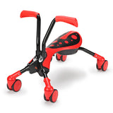 Bugs Scramblebug Beetle med 4 hjul junior rød svart