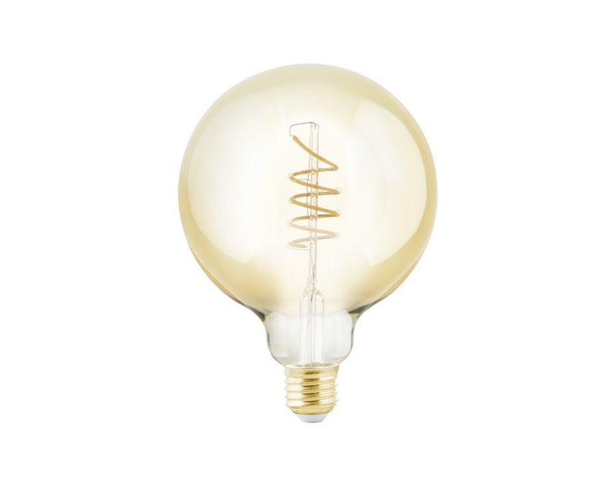 Eglo LED bulb - sphere - E27 - 245 lm - amber - dimmable - spiral