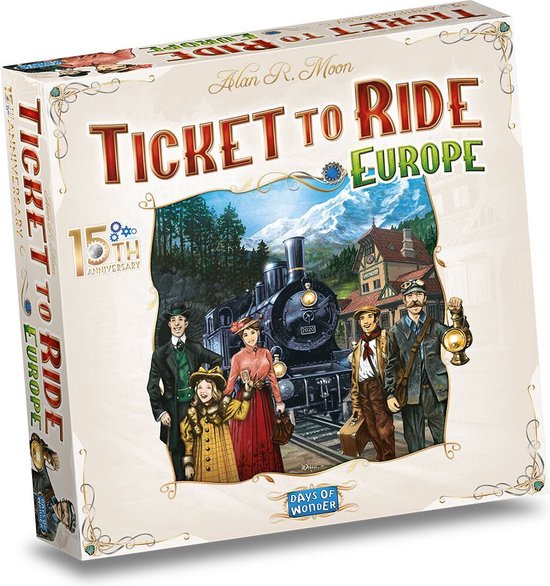 Asmodee Ticket to Ride Europe 15th Anniversary NL
