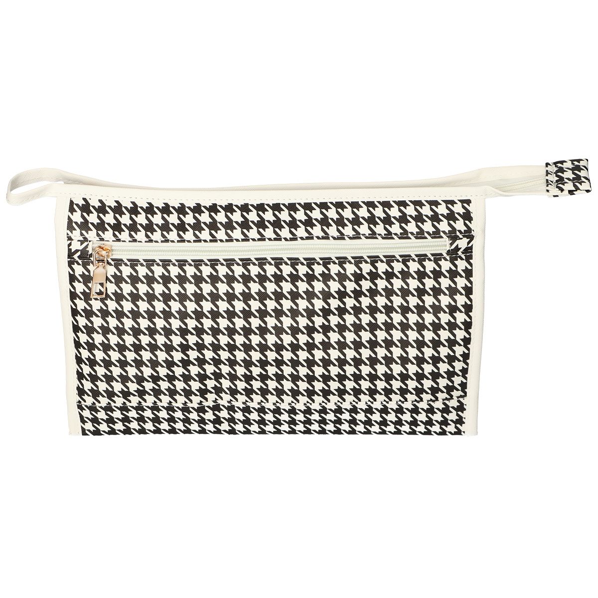 Rejsetoilettaske houndstooth 30cm x 19,5cm