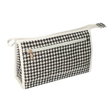 Rejsetoilettaske houndstooth 30cm x 19,5cm