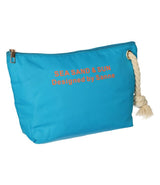 Traveler toilet bag Sea, Sand Sun Blue Orange 30cm x 19.5cm