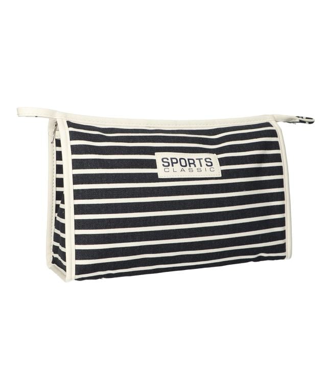 Traveller Toalett Bag Stripe Blauw Sports Classic 30x20cm