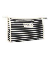 Traveller Toalett Bag Stripe Blauw Sports Classic 30x20cm