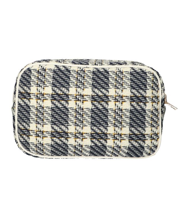 Traveler toilet bag Box Tweed window 26x16cm