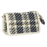 Traveller Spigelbeutel Tweed Scheck 16,5x11cm