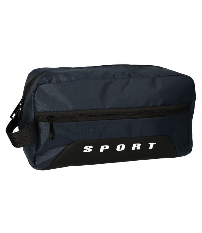 Borsa per toilette per viaggiatori Sport Sports Blue 30x19,5 cm