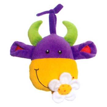 Van der Doelen Tolo Musical Cow of Fabric de 17 cm de largo