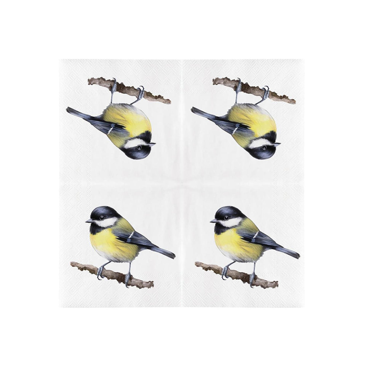 Esschert design servetten koolmees 33cm