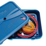 Swingball basketball post with All Surface Basic Dark Blue Blue