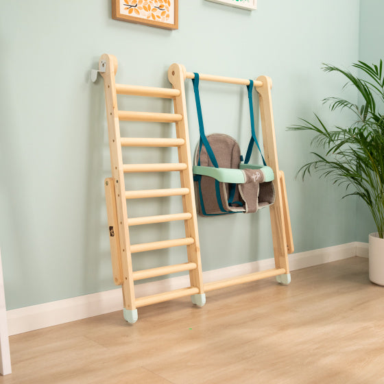 TP-Spielzeug aktiven Tots Holzkletterrahmen mit Schwung ab 6 Monaten