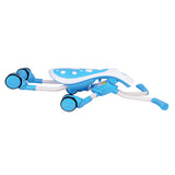 The bugs scramblebug tide loopfiets met 4 wielen junior blauw wit
