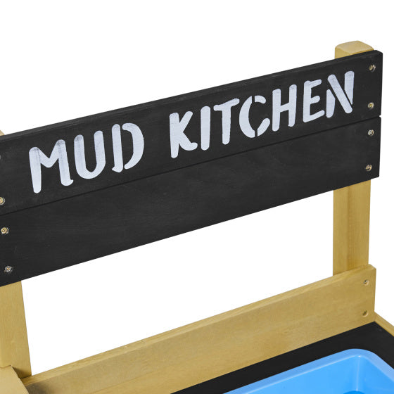 Jouets TP Cuisine modder en bois avec four, accessoires d'évier