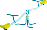 TP TOYS SPIRO 360 ° Rotating SeeSaw Wap pour extérieur vert bleu