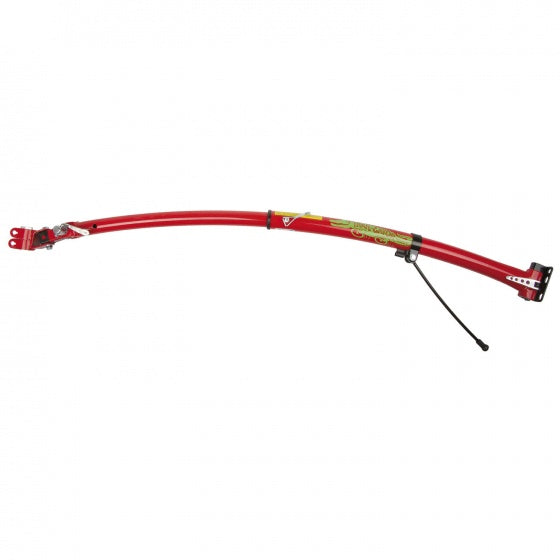 Trail-gator Tandem Bar 25.4 31,8 mm jeklena rdeča