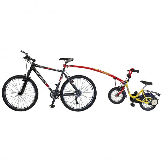 Trail-gator Tandem Bar 25.4 31,8 mm jeklena rdeča